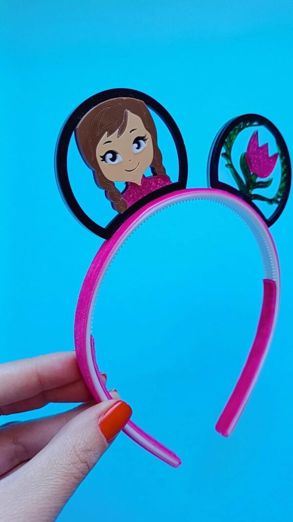Tiara Ana Frozen Orelhinha - Imagem 3