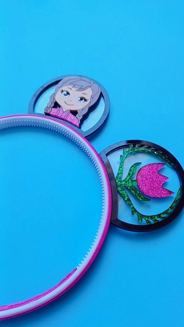 Tiara Ana Frozen Orelhinha - Imagem 4
