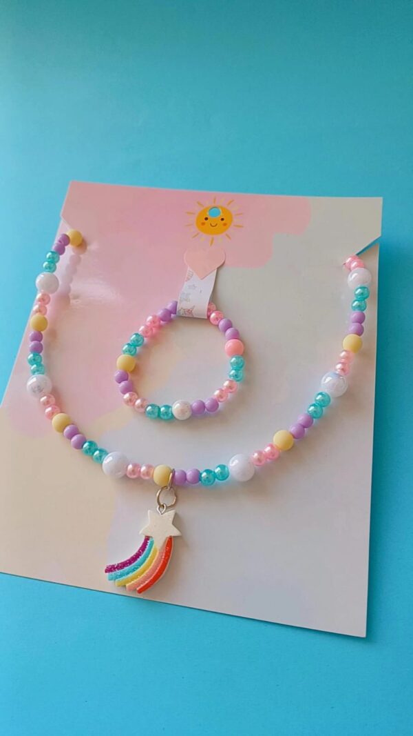 Colar+Pulseira Estrela Cadente - Imagem 4