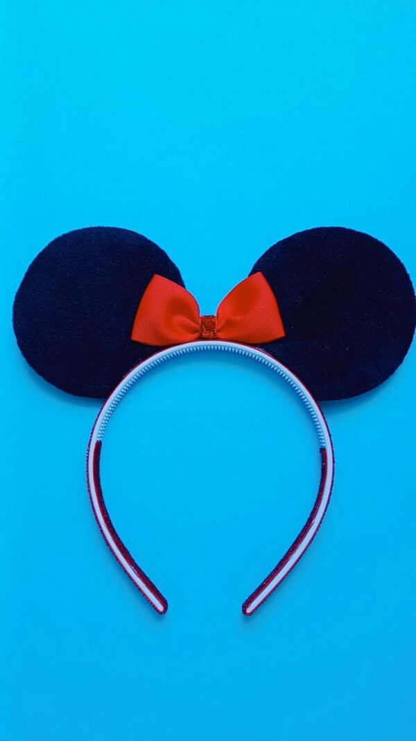 Tiara Orelhinha Minnie Luxo