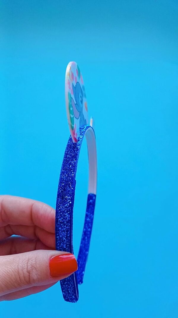 Tiara Stitch Orelhinhas - Imagem 2