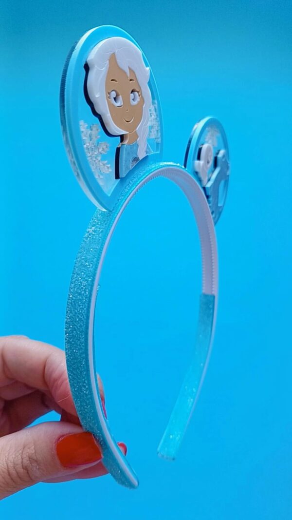 Tiara Elsa Frozen Orelhinhas - Imagem 3
