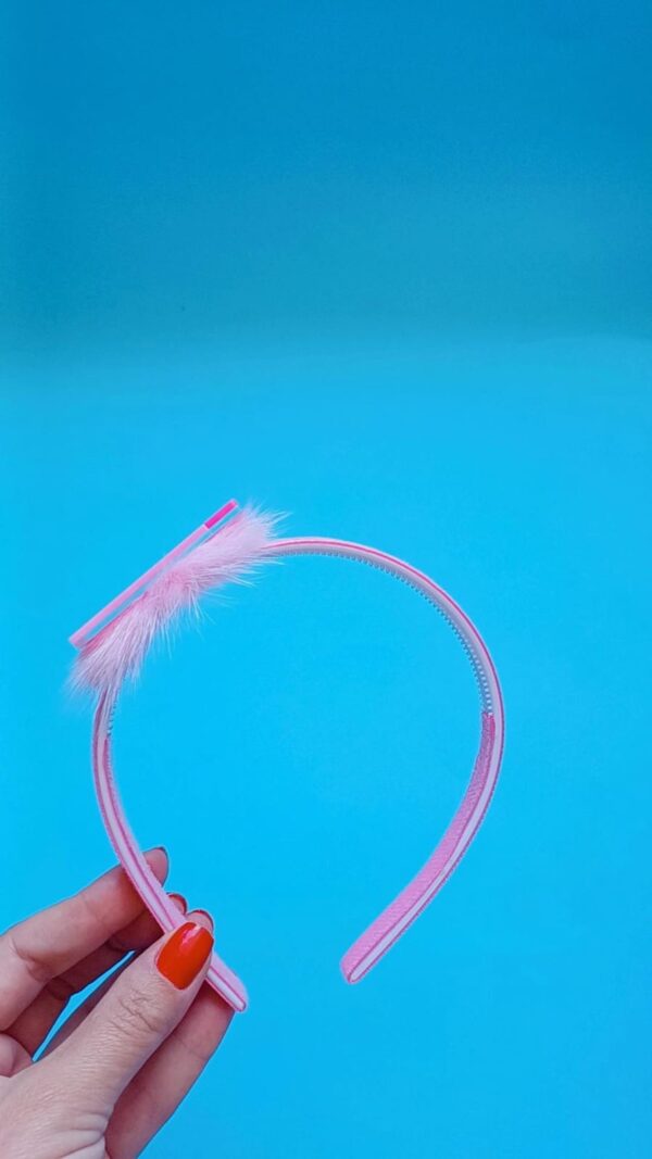 Tiara Carmed Fini Beijo Rosa - Imagem 3