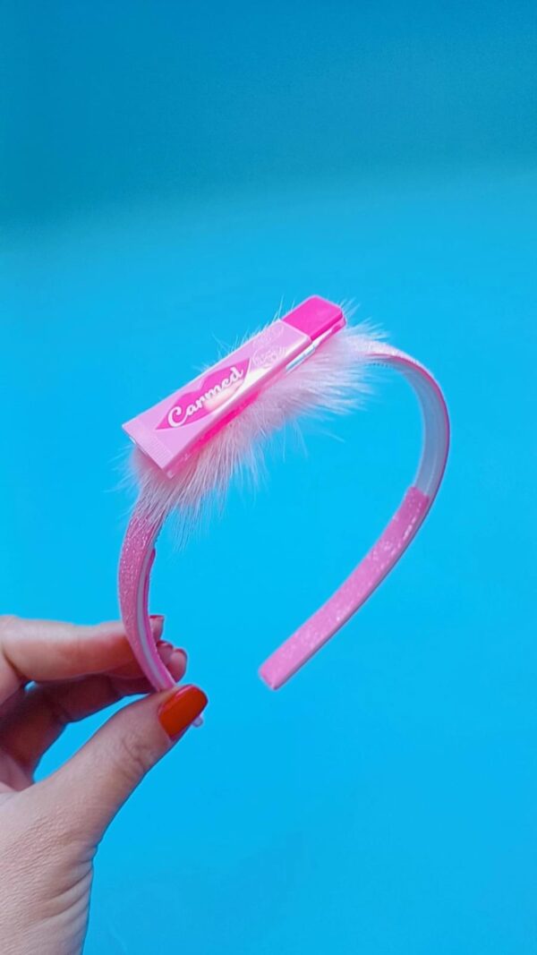 Tiara Carmed Fini Beijo Rosa - Imagem 4