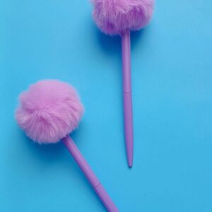 Caneta PomPom Lilás