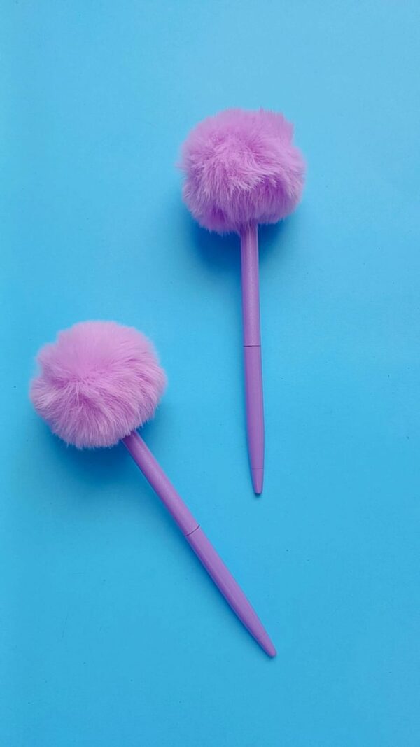 Caneta PomPom Lilás