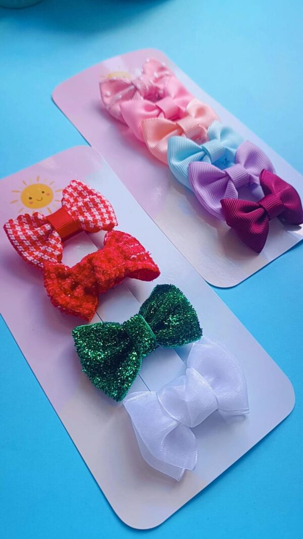 Lacinho Baby Clip- Cores Vibrantes