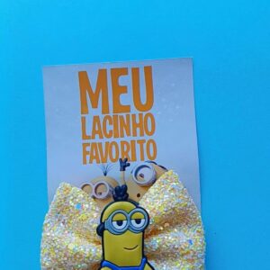 Laço Minion Brilhante