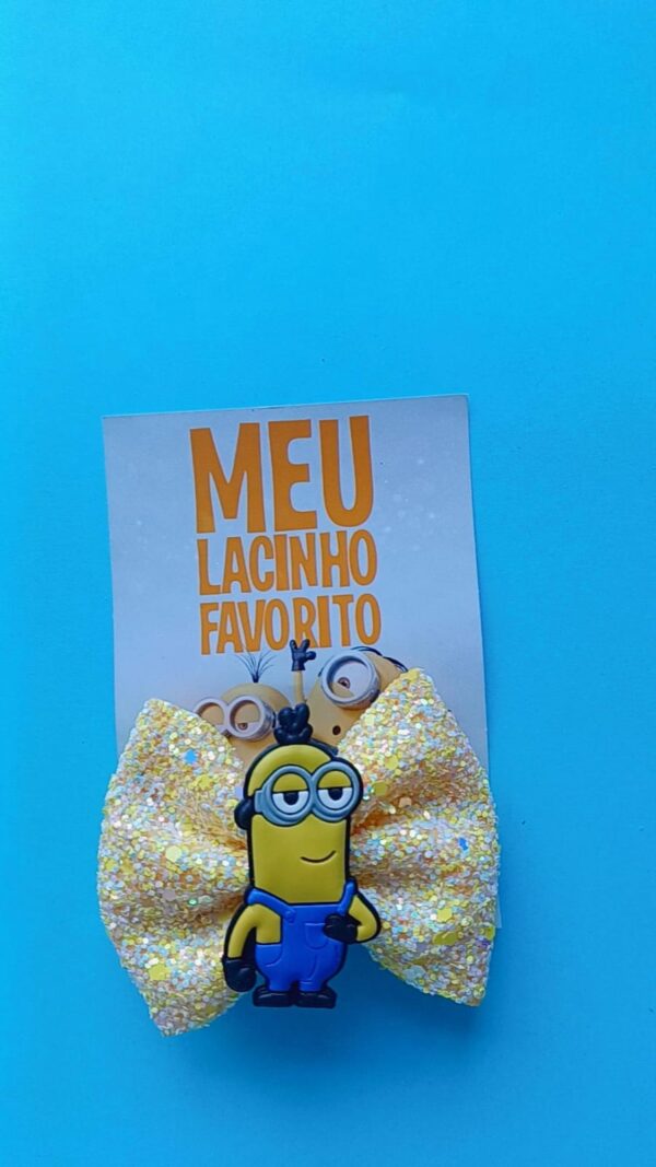 Laço Minion Brilhante