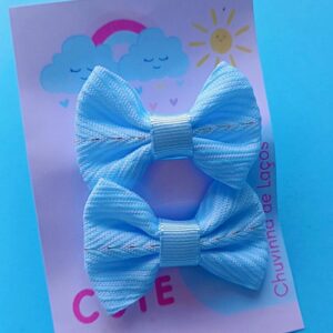 Xuxinha fita azul chevron