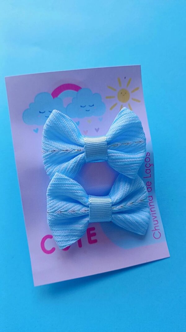 Xuxinha fita azul chevron