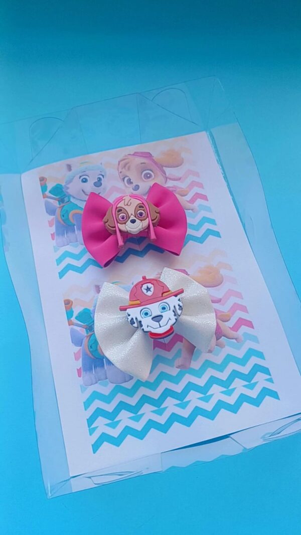 Kit Patrulha Canina Pink e Branco- 2 peças - Imagem 4