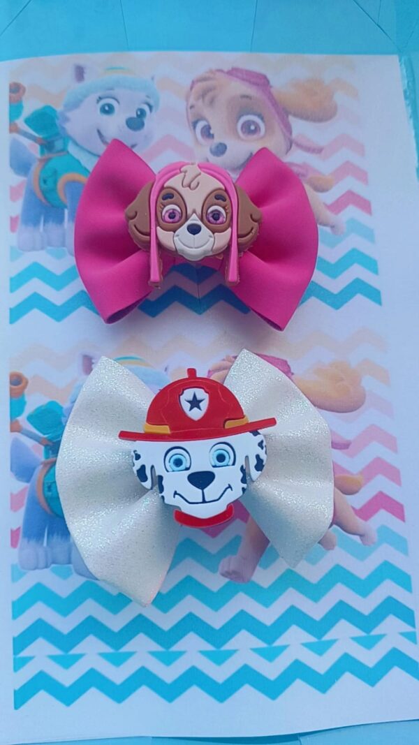Kit Patrulha Canina Pink e Branco- 2 peças - Imagem 3