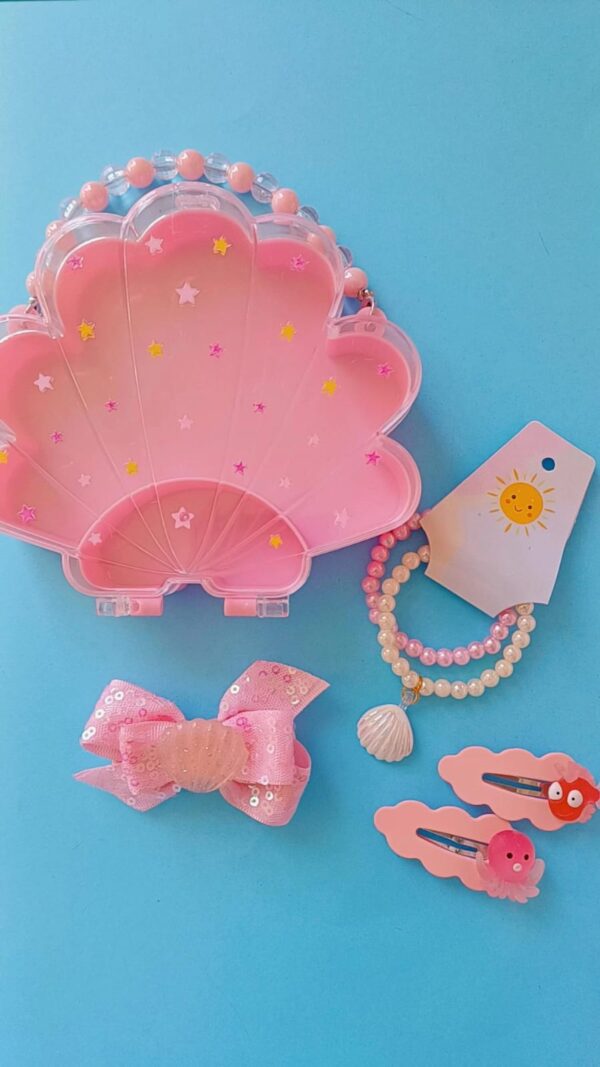 Bolsa Conchinha Rosa - Imagem 2