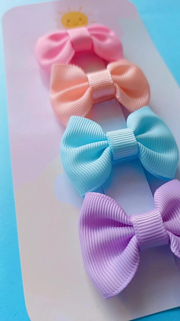 Lacinho Baby Clip- Candy Collors