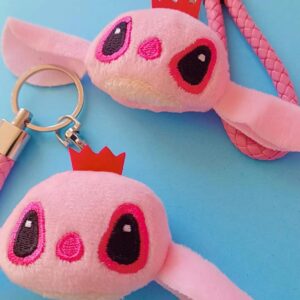 Chaveiro Stitch Angel- Pelúcia