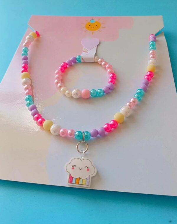 Kit Colar+Pulseira Nuven