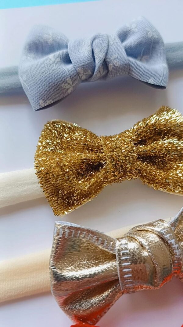Kit Faixinha Vermelho/Dourado/Cinza-5 peças - Imagem 3