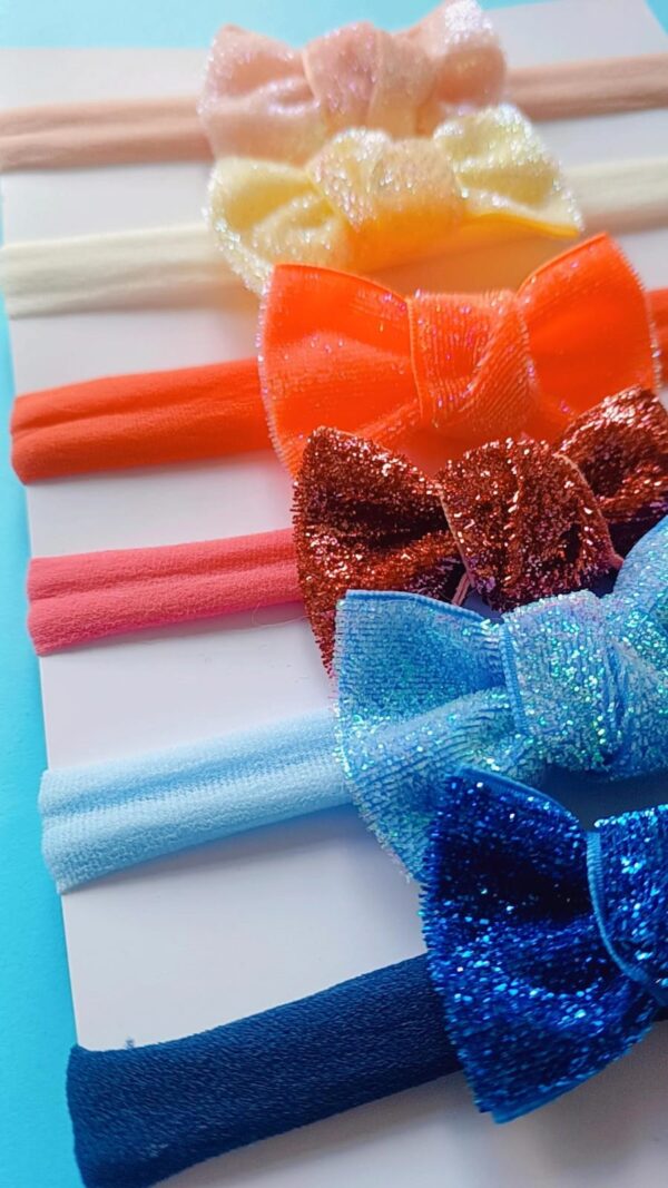 Kit Faixinhas Fita lurex Brilho- 6 peças - Imagem 3