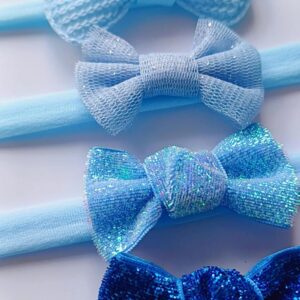 Kit Faixinhas tons de Azul- 5 peças