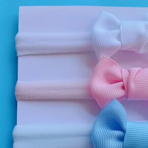 Trio de Faixinhas em Meia de Seda- Collor Baby