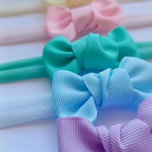 Kit com 6 Faixinhas em Meia de Seda- Collors Baby